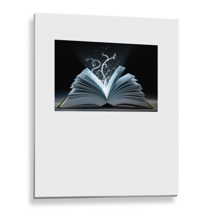 Spell Book Of Magical Spells Metal Print Vertical | Artistshot