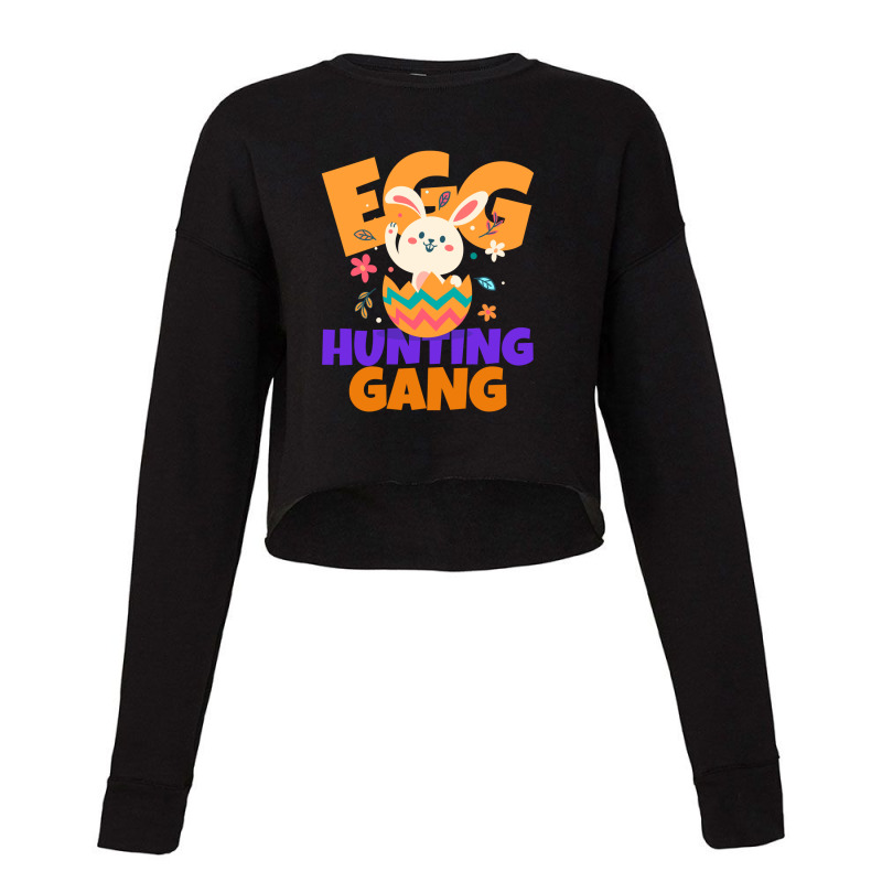 Egg Hunting Gang Cropped Sweater | Artistshot