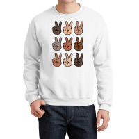 Melanin Peace Diversity Beauty Has No Skin Tone Bl Crewneck Sweatshirt | Artistshot