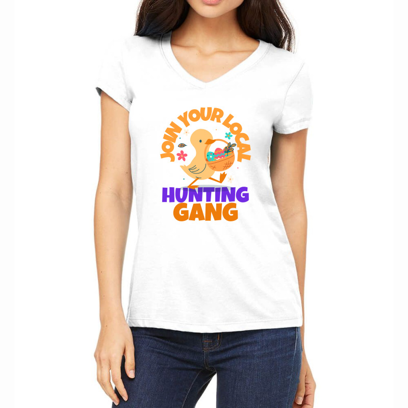 Join Your Local Hunting Gang Women's V-neck T-shirt | Artistshot