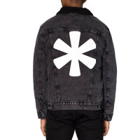 Asterisk Monogram Alphabet Punctuation Group Premi Unisex Sherpa-lined Denim Jacket | Artistshot