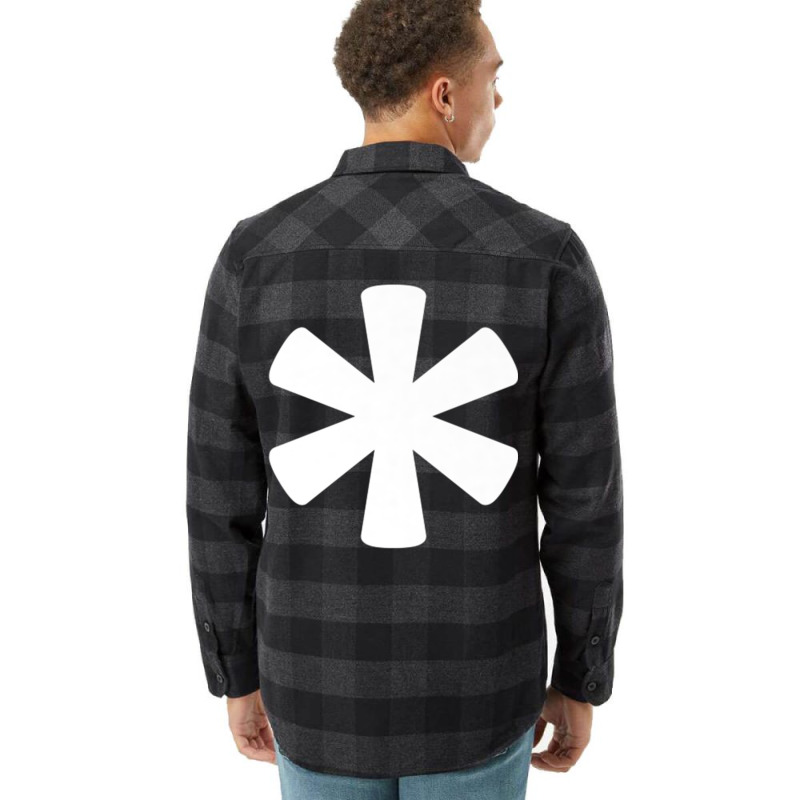 Asterisk Monogram Alphabet Punctuation Group Premi Flannel Shirt by bettincam | Artistshot