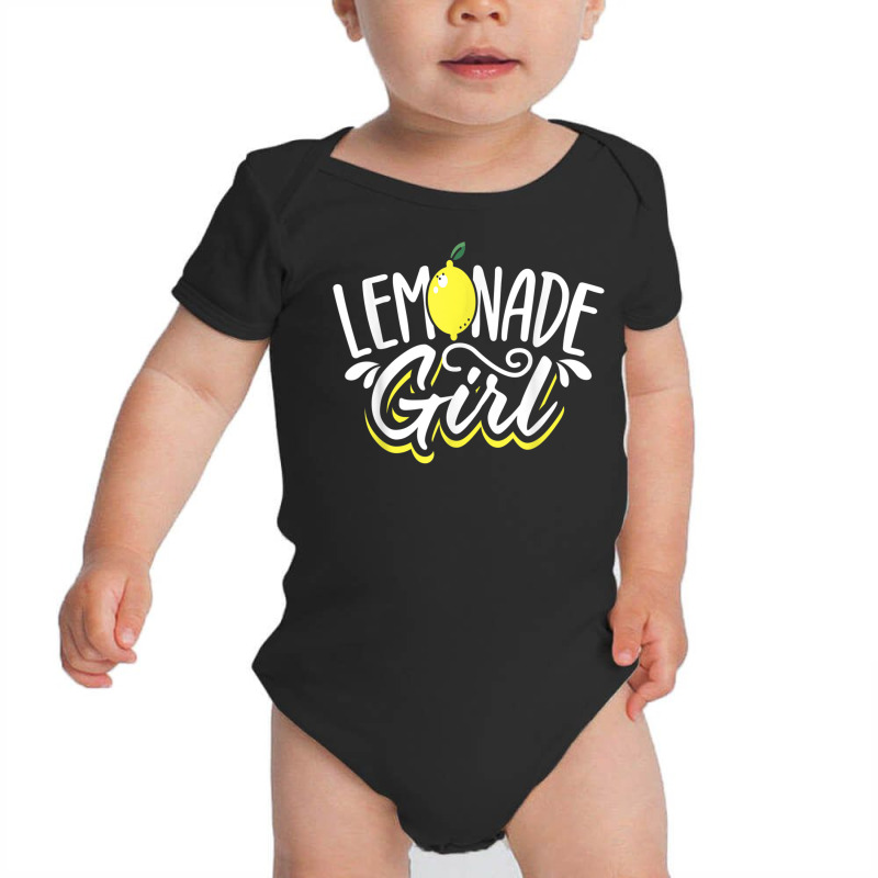 Lemonade Girl And Stand Boss   Lemon Juice Lemonad Baby Bodysuit by gabuya | Artistshot