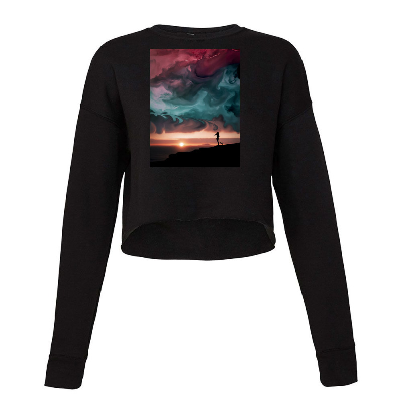 Space Cropped Sweater | Artistshot