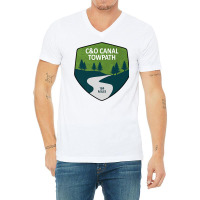 C&o Canal Towpath Premium T Shirt V-neck Tee | Artistshot