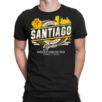 Camino De Santiago Compostela Spain Hiking Walking T-shirt | Artistshot