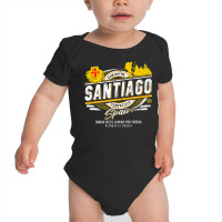 Camino De Santiago Compostela Spain Hiking Walking Baby Bodysuit | Artistshot