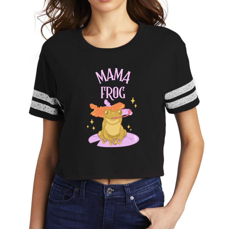 Mama Frog Scorecard Crop Tee | Artistshot