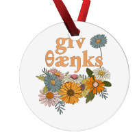 Speech Therapy Phonetic Transcription Thanksgiving Ornament | Artistshot