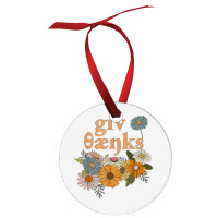 Speech Therapy Phonetic Transcription Thanksgiving Ornament | Artistshot