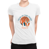 Year Of The Tiger Ladies Fitted T-shirt | Artistshot