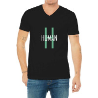 Human (light) V-neck Tee | Artistshot