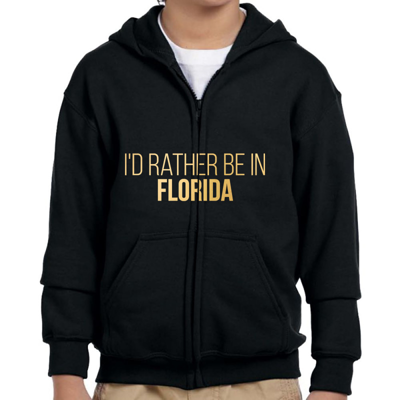 Hot Trend Florida-ytspx Youth Zipper Hoodie | Artistshot