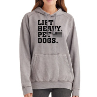 Lift Heavy Pet Dogs Usa American Tank Top Vintage Hoodie | Artistshot