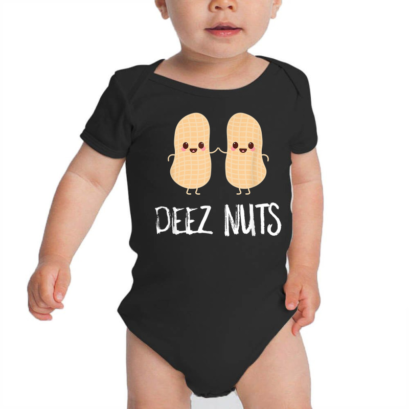 Peanut Food Funny Kawaii Cute Meme Deez Nuts Joke Baby Bodysuit | Artistshot