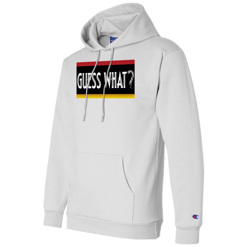 Guess What   Short Sleeve Graphic Tees Premium T S Champion Hoodie | Artistshot