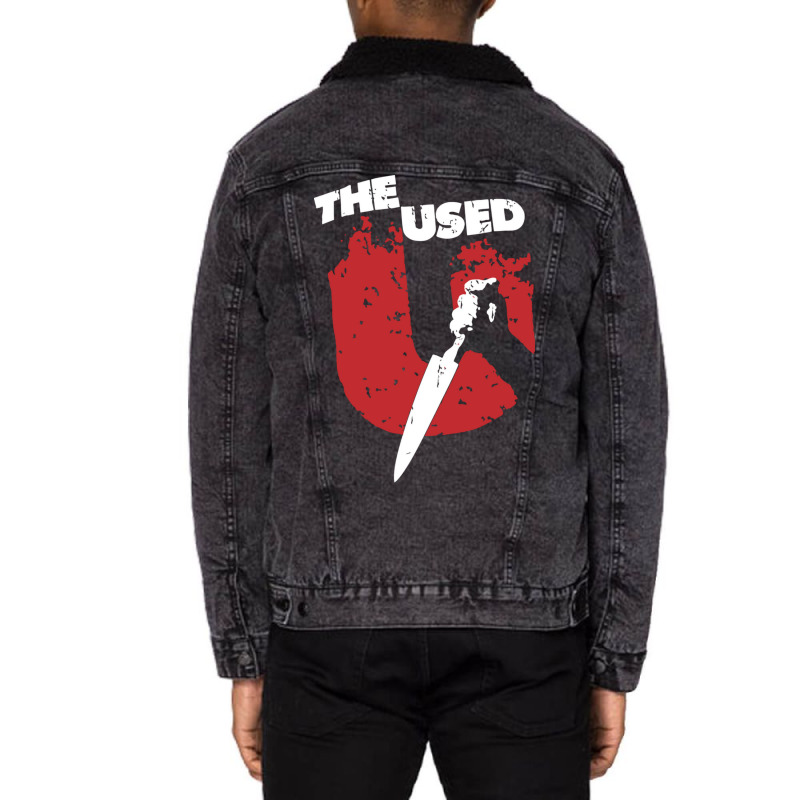 The U S E D Unisex Sherpa-lined Denim Jacket | Artistshot