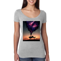 Man Women's Triblend Scoop T-shirt | Artistshot