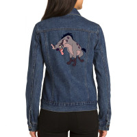 Ed Hyena Ladies Denim Jacket | Artistshot