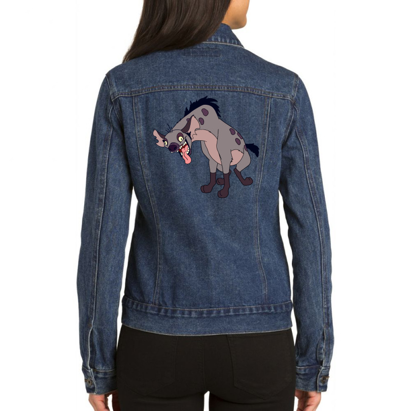 Ed Hyena Ladies Denim Jacket by Rosiana | Artistshot