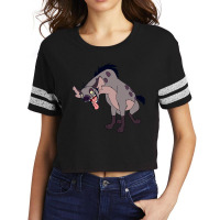 Ed Hyena Scorecard Crop Tee | Artistshot