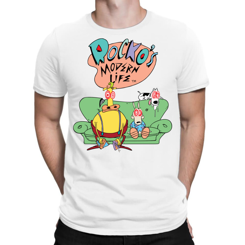 Rocko's Modern Life Hypnotized Character Long Slee T-Shirt by imelde | Artistshot