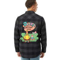 Rocko's Modern Life Hypnotized Character Long Slee Flannel Shirt | Artistshot