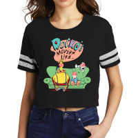 Rocko's Modern Life Hypnotized Character Long Slee Scorecard Crop Tee | Artistshot