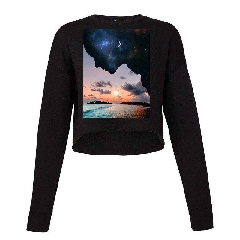 Day And Night Cropped Sweater | Artistshot