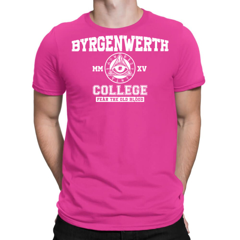 Byrgenwerth College (white Text) T-shirt | Artistshot