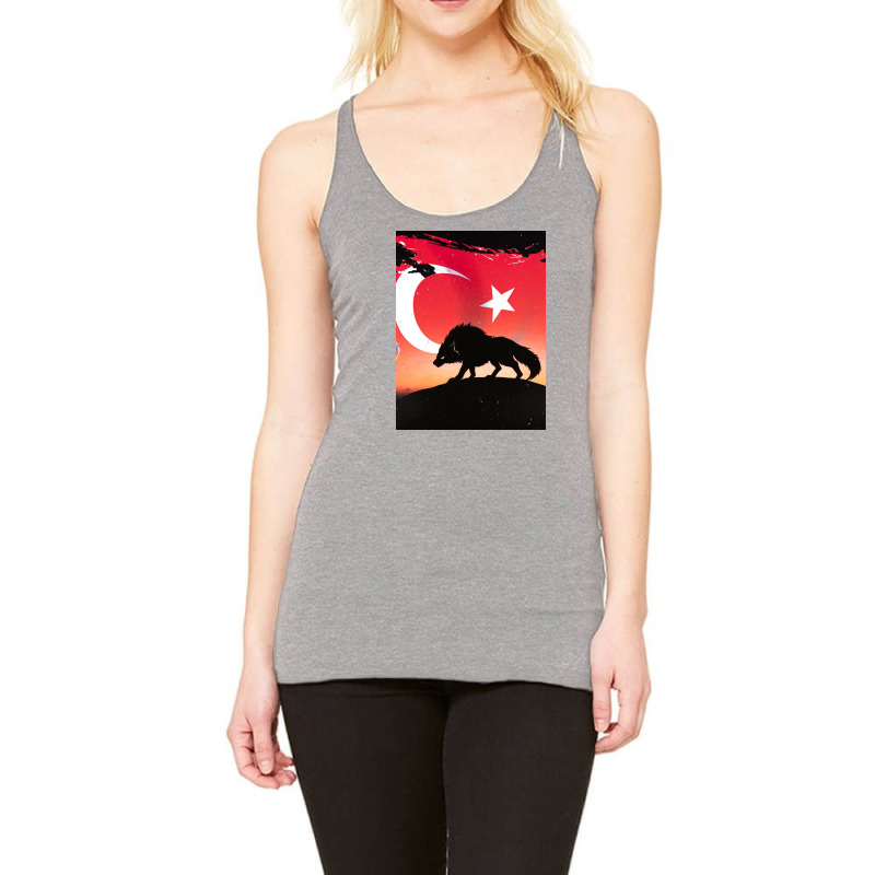 Wolf Racerback Tank | Artistshot