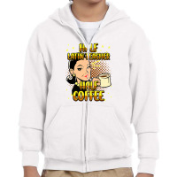 Half Coffee Latin Teacher Inspirational Quotes For Youth Zipper Hoodie | Artistshot