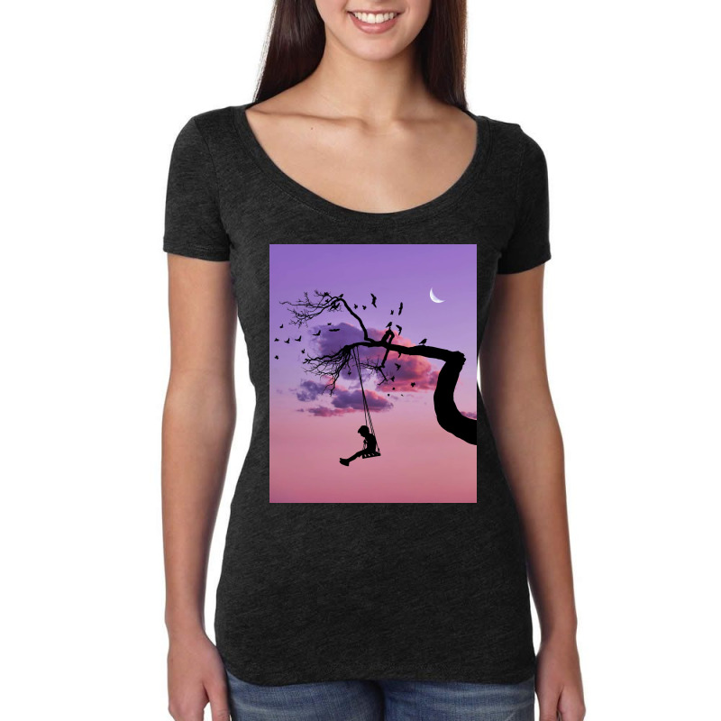 Swing Women's Triblend Scoop T-shirt | Artistshot