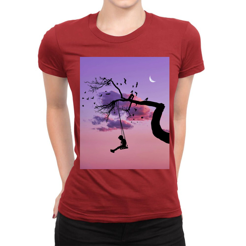 Swing Ladies Fitted T-shirt | Artistshot