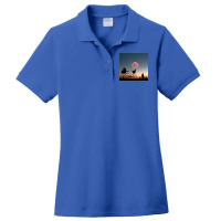 Girl On A Bicycle Ladies Polo Shirt | Artistshot