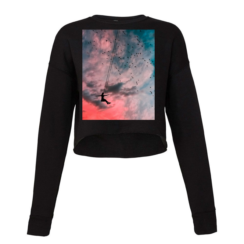 In The Sky Cropped Sweater | Artistshot