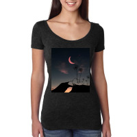 Night And Woman Women's Triblend Scoop T-shirt | Artistshot