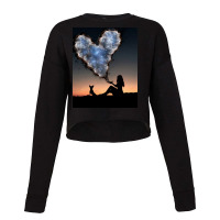 Heart Cropped Sweater | Artistshot