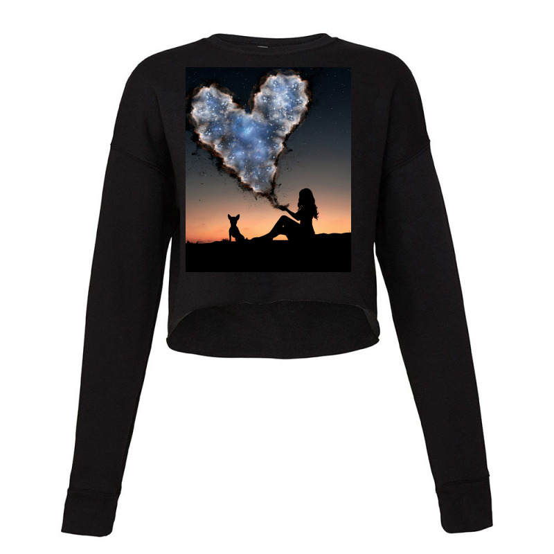 Heart Cropped Sweater | Artistshot