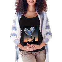 Heart Maternity Scoop Neck T-shirt | Artistshot