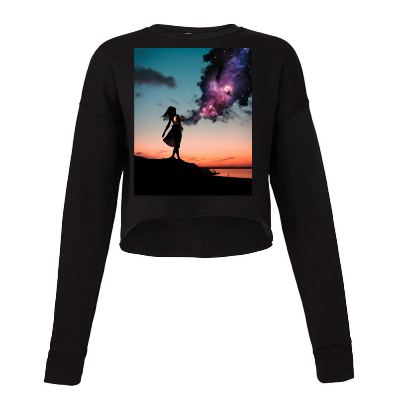 The Universe Within Us Cropped Sweater | Artistshot