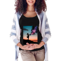 The Universe Within Us Maternity Scoop Neck T-shirt | Artistshot