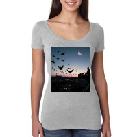 Balcony View Women's Triblend Scoop T-shirt | Artistshot