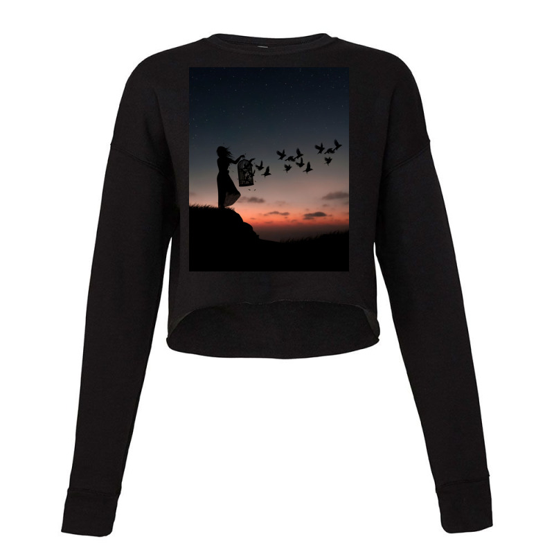 Free Birds Cropped Sweater | Artistshot