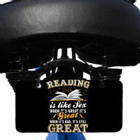 Reading Is Like Sex Bicycle License Plate | Artistshot