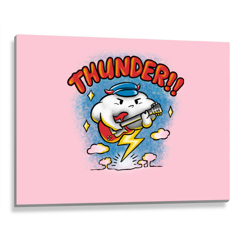 Thunder Metal Print Horizontal | Artistshot