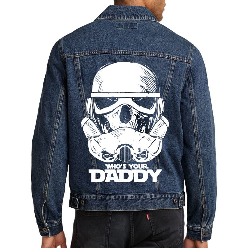 Who's Your Daddy Men Denim Jacket | Artistshot