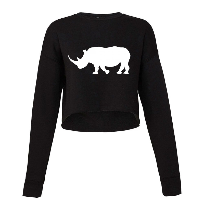 Rhino Cropped Sweater | Artistshot