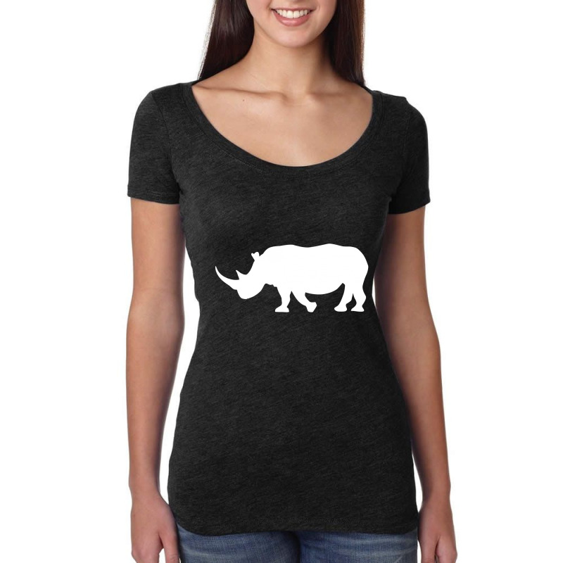 Rhino Women's Triblend Scoop T-shirt | Artistshot