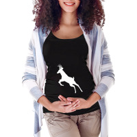 Gazelle Maternity Scoop Neck T-shirt | Artistshot